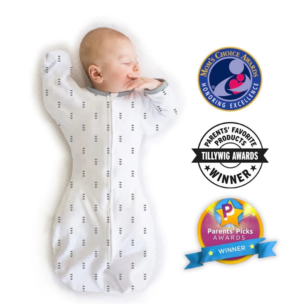 Used 3 times - transitional swaddle to help your LO sleep!